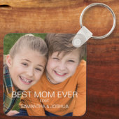 Foto Beste Moeder  Sleutelhanger (Achterkant)