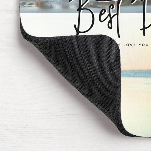 Foto beste pap in script 4x muismat (Hoek)