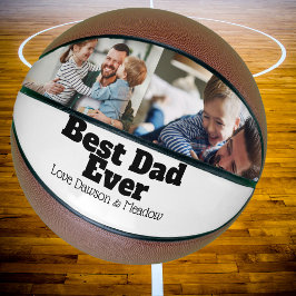 Foto beste papa ooit basketbal Personaliseer