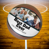 Foto beste papa ooit basketbal Personaliseer