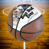 Foto beste papa ooit basketbal Personaliseer