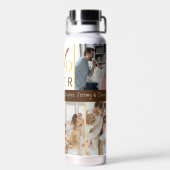 Foto Beste Papa Ooit Muziek Cool Modern Fathers Da Waterfles (Achterkant)