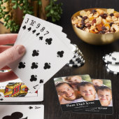 Foto beste papa pokerkaarten (Insitu)