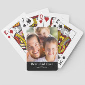 Foto beste papa pokerkaarten (Achterkant)
