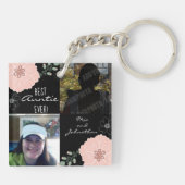 Foto beste tante Ever Sleutelhanger (Achterkant)