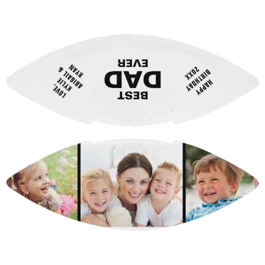 Foto beste vader ooit 3 american football (Panelen)