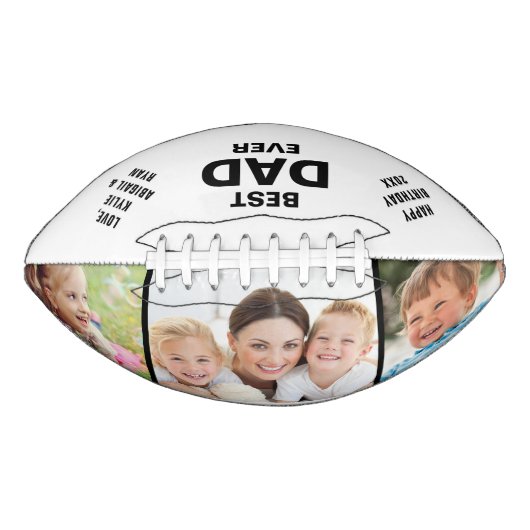 Foto beste vader ooit 3 american football (Voorkant)