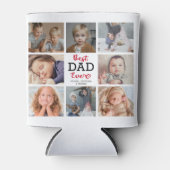 Foto beste vader ooit 8 blikjeskoeler (Voorkant)