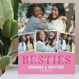 Foto beste vrienden voor ooit 4 fotoplaat