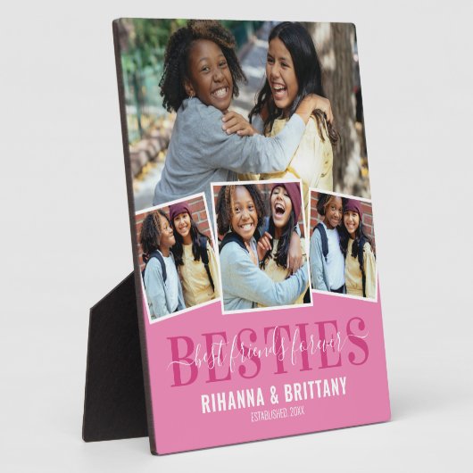 Foto beste vrienden voor ooit 4 fotoplaat (Zijkant)