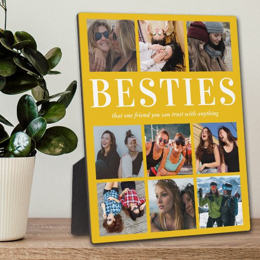 Foto Bestie Gift | Beste vriend Fotoplaat