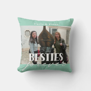 Foto Besties Best Friends Gift Sierkussen