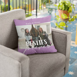 Foto Besties Best Friends Gift Sierkussen