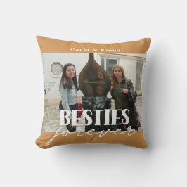Foto Besties Best Friends Gift Sierkussen
