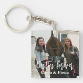 Foto Besties Beste vrienden Acrylplein Sleutelhang Sleutelhanger (voorkant)