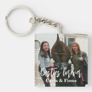 Foto Besties Beste vrienden Acrylplein Sleutelhang Sleutelhanger