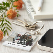 Foto Besties Beste vrienden Acrylplein Sleutelhang Sleutelhanger (Voorkant Rechts)