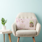 FOTO-bevestiging voor kleindochter of Heilige Comm Kussen (Stoel)