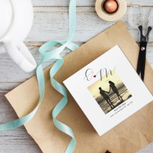 Foto Bewaar de datum Bruiloft Verloving Magneten