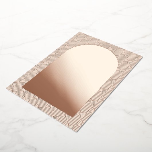 Foto Bewaar de datum Gold Foil Kaart (Gedraaid)