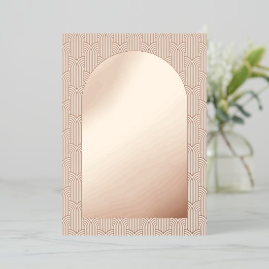 Foto Bewaar de datum Gold Foil Kaart (Staand Voorkant)