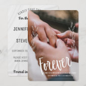 Foto Bewaar het Date forever design Kaart (Voorkant / Achterkant)