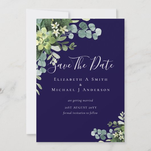 Foto bewaardata Eucalyptus Greenery Leaves (Voorkant)