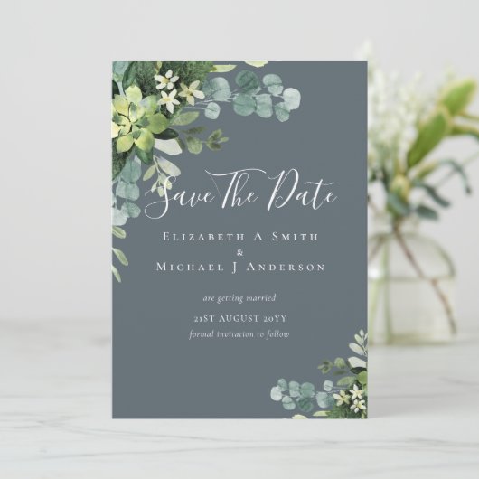 Foto bewaardata Eucalyptus Greenery Leaves (Staand voorkant)