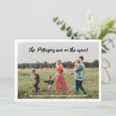 Foto Bewegende aankondiging (Staand voorkant)