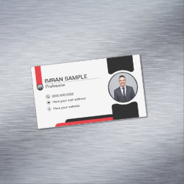 foto bewerken Visitekaartje Magnetisch Visitekaartje