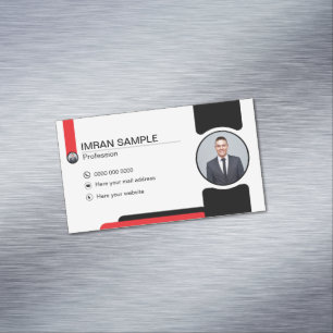 foto bewerken Visitekaartje Magnetisch Visitekaartje
