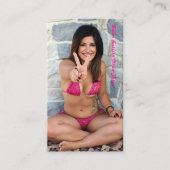 Foto Bikini Coffee Drive-Thru Loyalty Card (Voorkant)