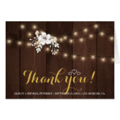 FOTO BINNENIN | Rustieke winter bruiloft dank u (Voorkant Horizontaal)