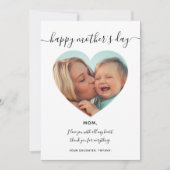 Foto binnenste Lijst Moederdag Holiday Kaart (Voorkant)