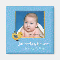 Foto: Birth Annoucement Cute Baby Chick