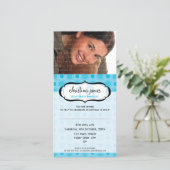 FOTO BIRTHDAY-INVITATIES: heerlijk 2 (Staand voorkant)