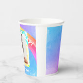 Foto: Birthday Paper Cups - HAMbWG Papieren Bekers (Links)