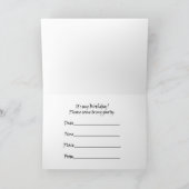 Foto Birthday party Invitation (Binnen)