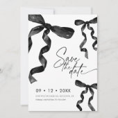 Foto Black Bow Sla de datum op Kaart (Voorkant)