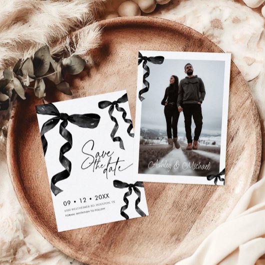 Foto Black Bow Sla de datum op Kaart