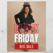 Foto Black Friday Big Sale Product Promo Flyer (Voorkant)