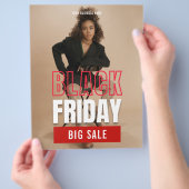 Foto Black Friday Big Sale Product Promo Flyer (Hand)
