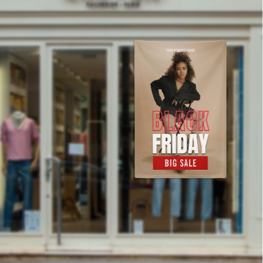 Foto Black Friday Big Sale Product Promo Spandoek