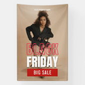 Foto Black Friday Big Sale Product Promo Spandoek (Verticaal)