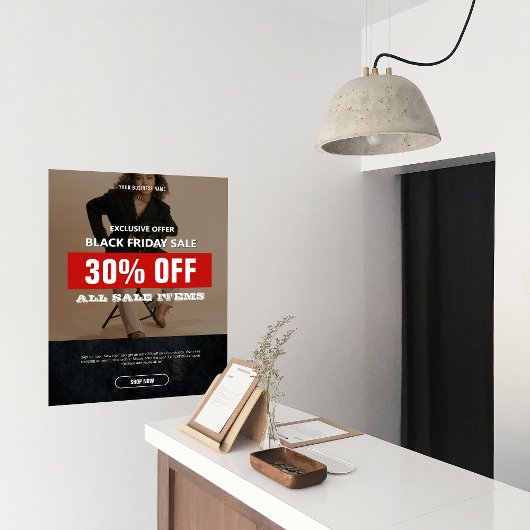 Foto Black Friday Sale Product Promo Poster