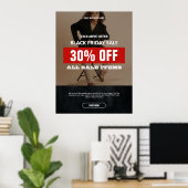 Foto Black Friday Sale Product Promo Poster (Thuiskantoor)