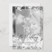 Foto: Black White Minimalist Vellum Effect (Voorkant)