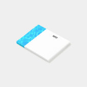 Foto: Blauwe poolwaterreflecties Post-it® Notes (Schuin)