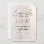 Foto Bloemenbegrafenis Viering van het leven Kaart (Voorkant)