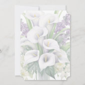 Foto Bloemenbegrafenis Viering van het leven Kaart (Achterkant)